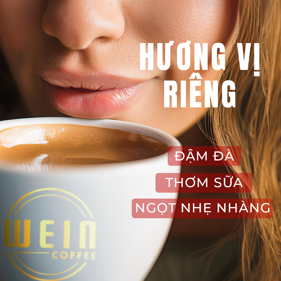 WEIN COFFEE 3 IN 1 - CAFÉ SỮA 3 IN 1 - 10 GÓI